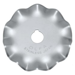 Cuchilla circular con forma de onda 45mm