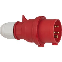 Clavija y toma CEE 400V/16A y 32A IP44 para exteriores - 5 polos