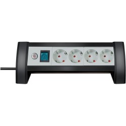Base de tomas múltiples Premium-Office-Line IP20 H05VV-F 3G1,5 - 1,8 m y 3 m