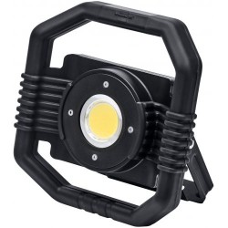 Foco LED portátil DARGO de funcionamiento híbrido con batería recargable o conexión de red