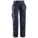 6701 Pantalón de trabajo de mujer AllroundWork + bolsillos flotantes