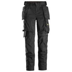 6247 Pantalones para mujer elásticos con bolsillos flotantes AllroundWork