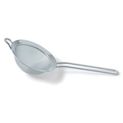 Colador Luxe con Aro reforzado. Paso fino. Inox